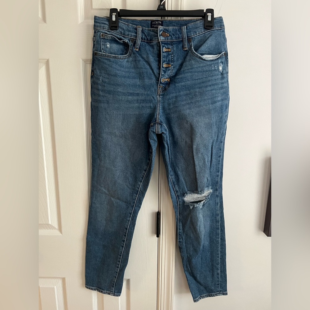 Blue J.Crew high rise skinny Women Jeans